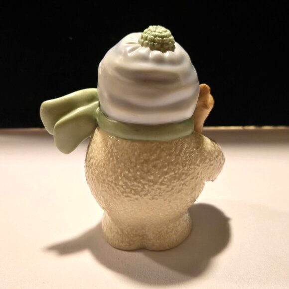 Lenox "Playful" Snowman Figurine With Puppy - Picture 4 of 7